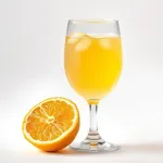Boisson pétillante au citron