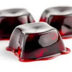 Jello noir à la cerise