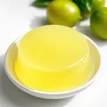 Jello jaune à la limette