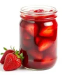 Confiture de fraise sans sucre