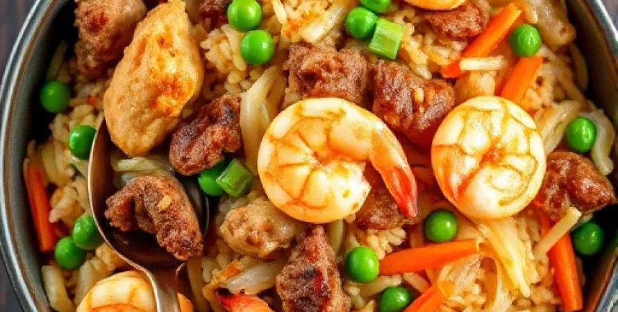 Riz Frit Peking