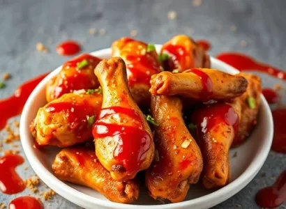 Ailes de poulet piquantes
