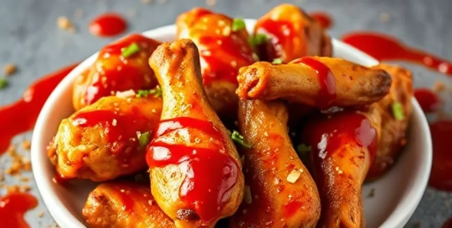 Ailes de poulet piquantes