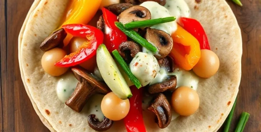 Tortillas aux légumes