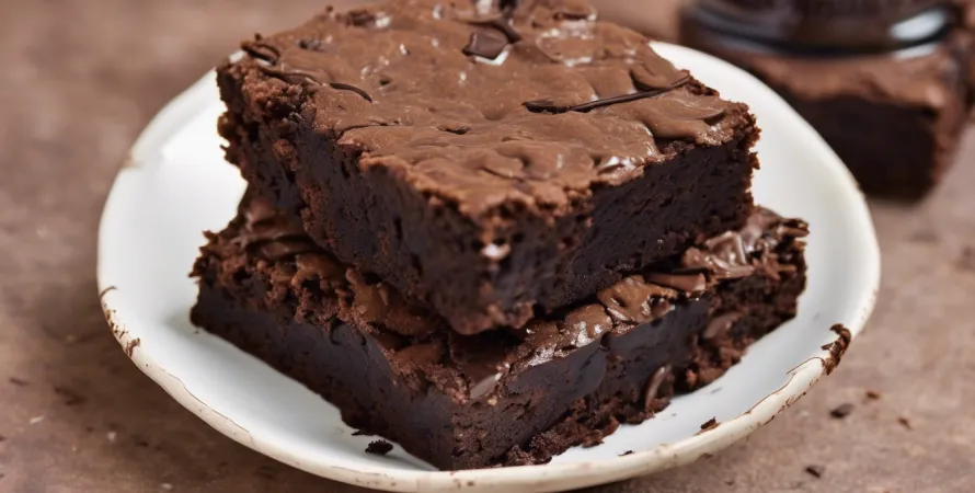 Brownies Végétaliens au Chocolat Noir