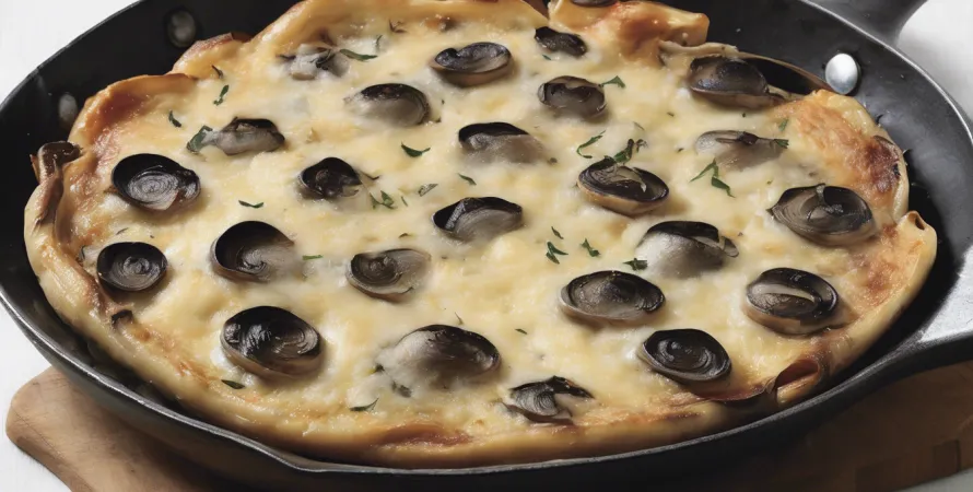 Feuilletés aux champignons et parmesan