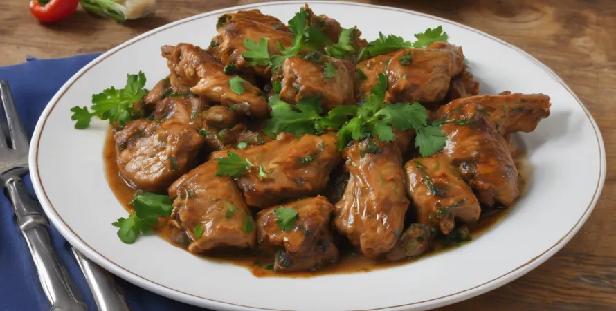 Seitan façon poulet végétalien