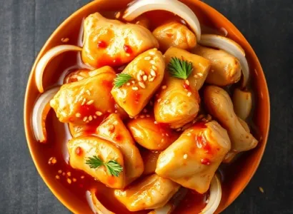 Sauce au sésame pour poulet