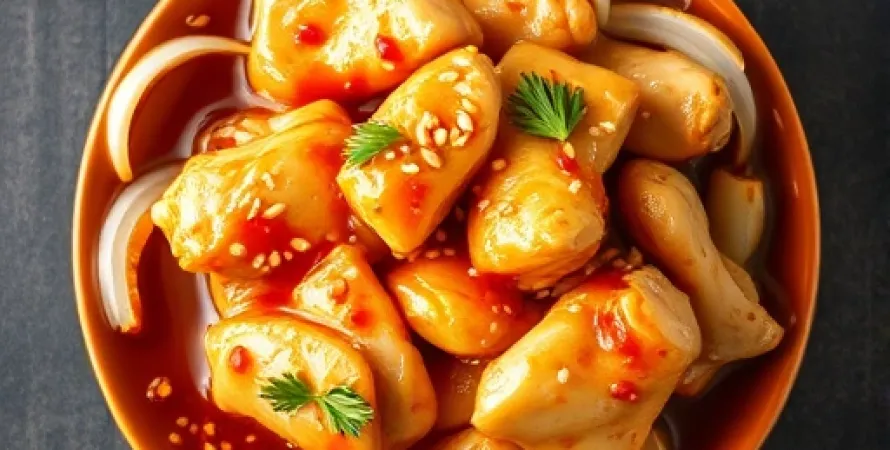 Sauce au sésame pour poulet