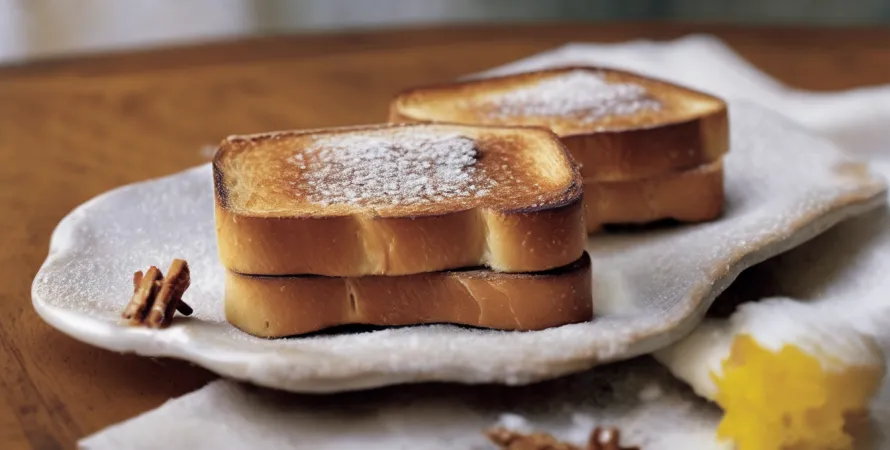 Toast à la Cannelle et au Sucre