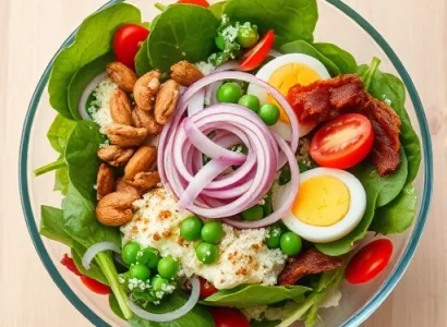 Salade Composée en Couches