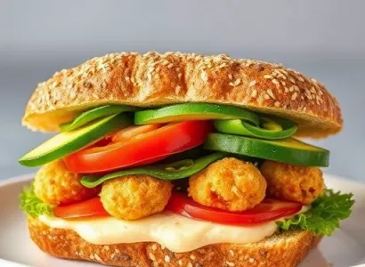 Sandwich Végétarien Croquant