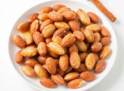 Amandes sucrées au micro-ondes
