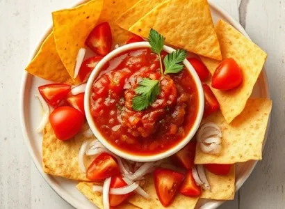 Salsa Rouge Épicée Maison