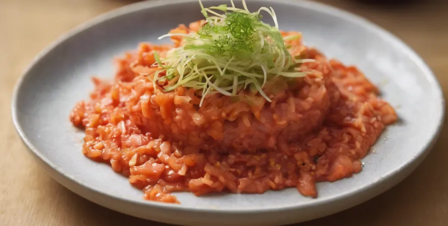 Tartare de Kimchi Crémeux