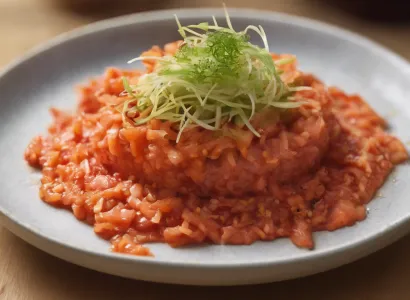 Tartare de Kimchi Crémeux