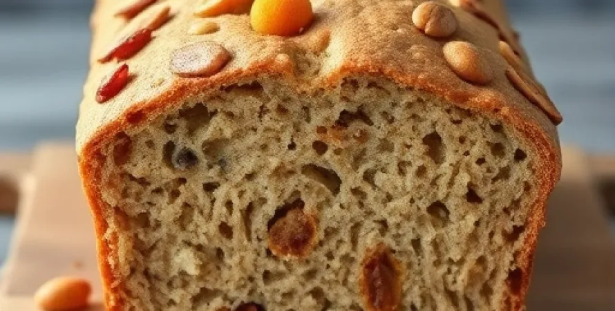 Pain aux abricots secs et amandes