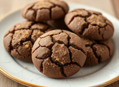 Biscuits au chocolat épicés