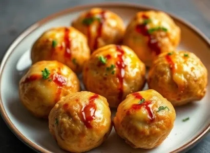 Boulettes de saucisse et fromage