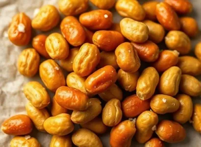 Cacahuètes au Curry et Miel