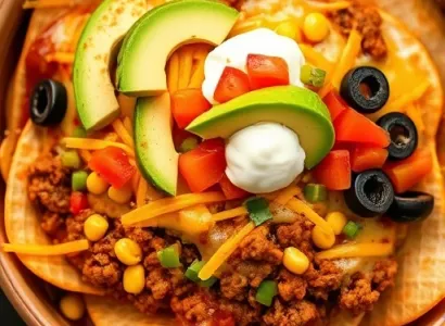 Casserole mexicaine à la viande hachée