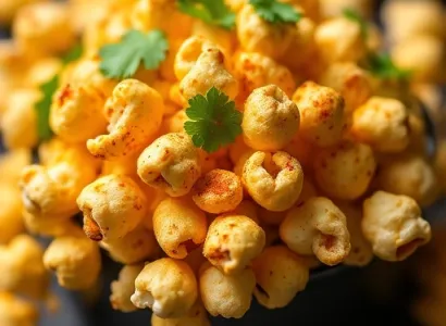 Popcorn au Cheddar et Épices Mexicaines