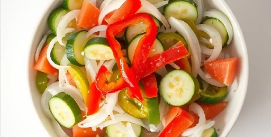 Salade aux Légumes Croquants