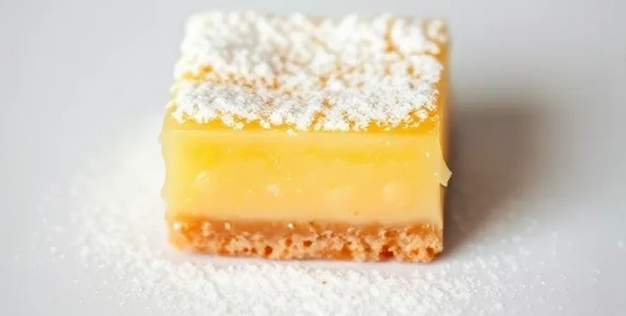 Barres au citron vert