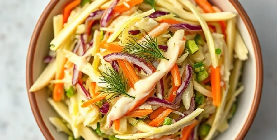 Salade de chou à l'aneth