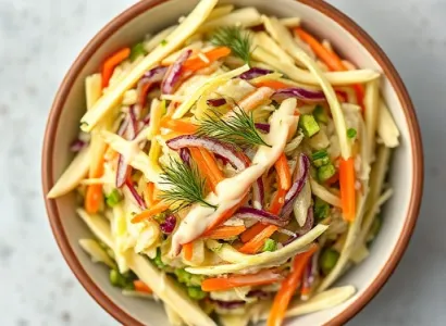 Salade de chou à l'aneth