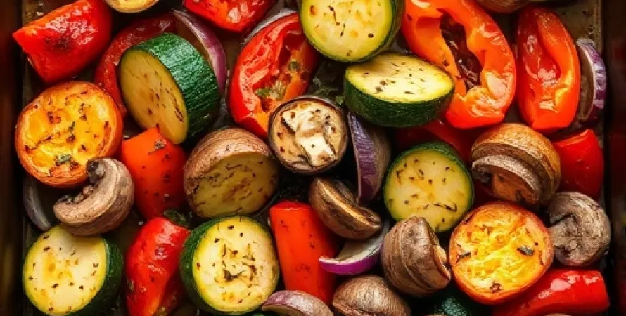 Légumes rôtis à la méditerranéenne