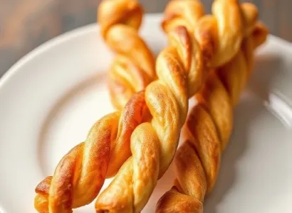 Bâtons feuilletés à la cannelle