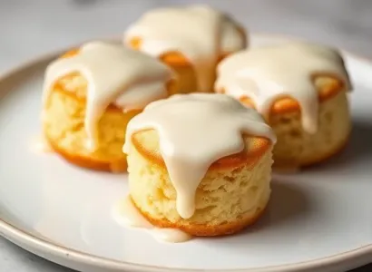 Gâteaux moelleux à la crème fraîche