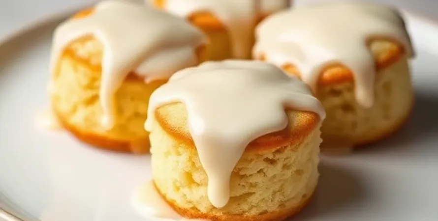 Gâteaux moelleux à la crème fraîche