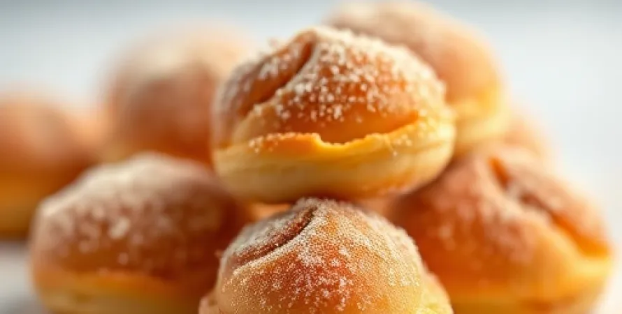 Petits choux à la cannelle