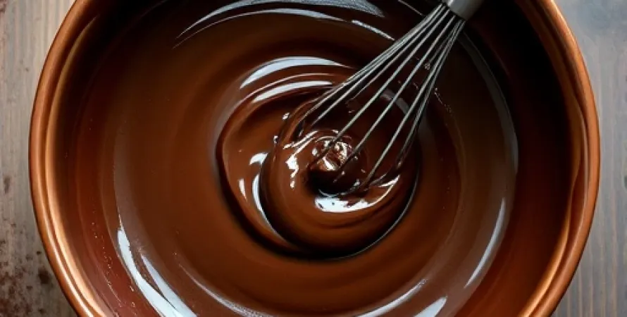Glaçage au chocolat sans cuisson