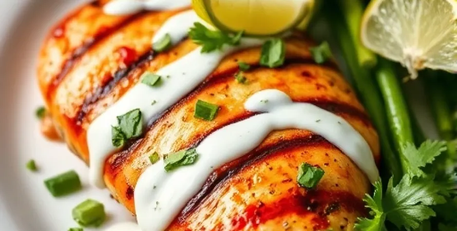 Poulet mariné à la tequila et citron vert