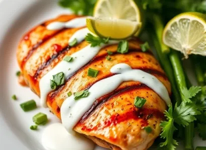Poulet mariné à la tequila et citron vert