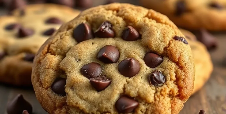 Cookies vegan au chocolat et malt d'orge