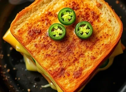 Sandwich grillé aux épices mexicaines