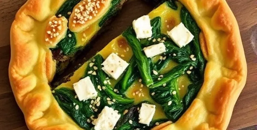 Tourte aux blettes et à la feta