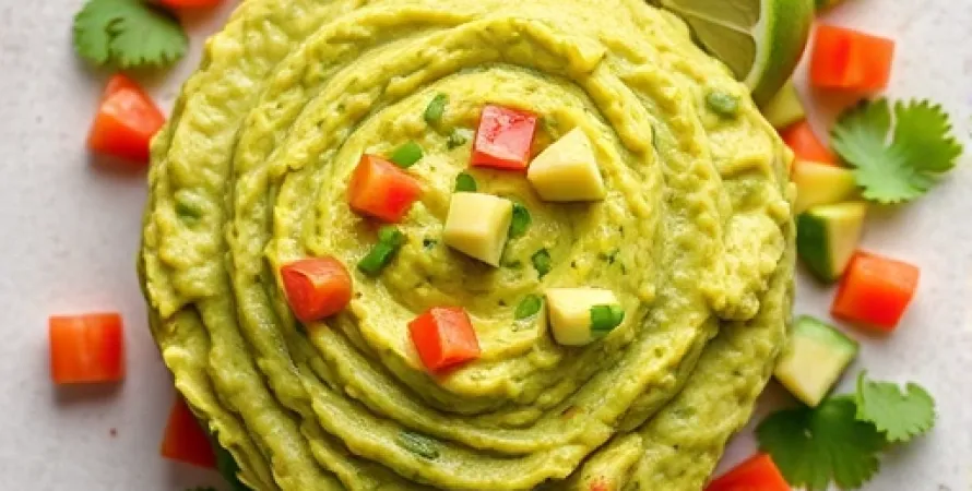 Guacamole crémeux à l'avocat