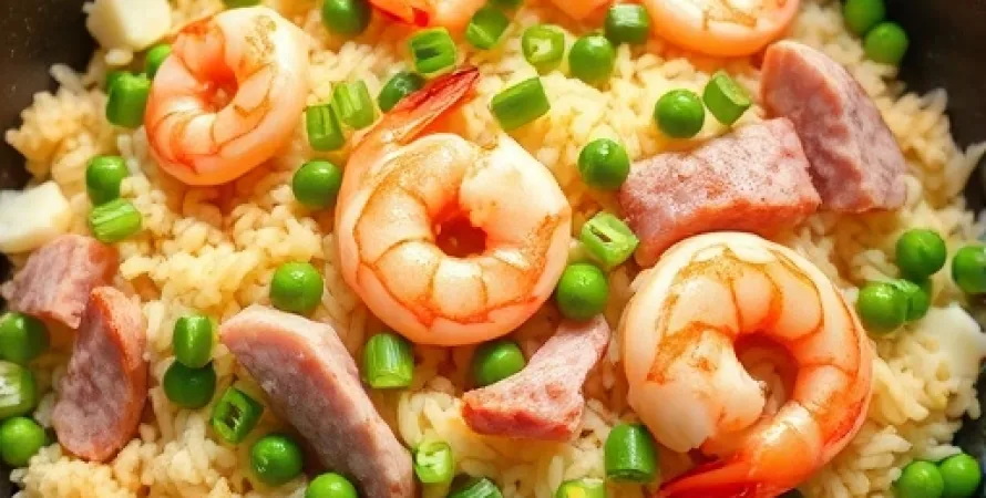 Riz frit cantonnais
