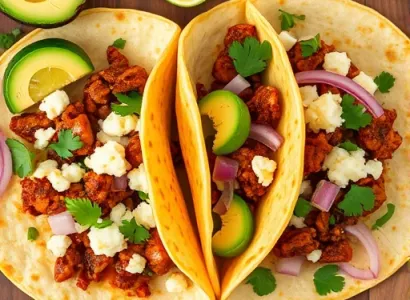 Tacos au porc fumé à la chipotle