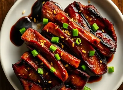 Bœuf mariné style coréen