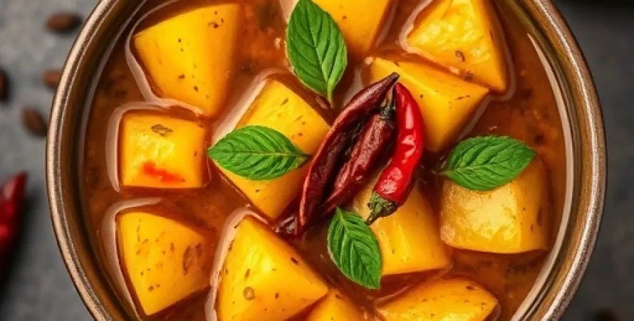 Curry de pommes de terre aux épices