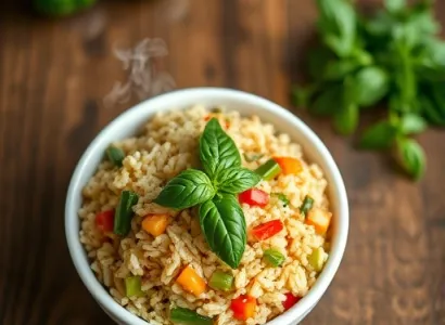 Riz pilaf aux légumes