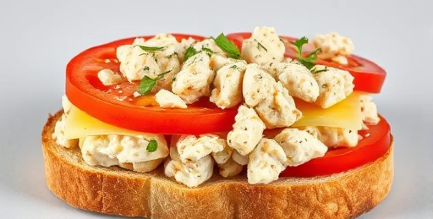 Tartines de Thon au Citron et Aneth