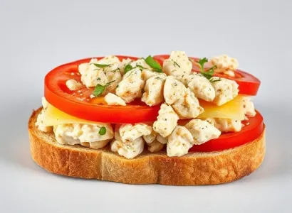 Tartines de Thon au Citron et Aneth