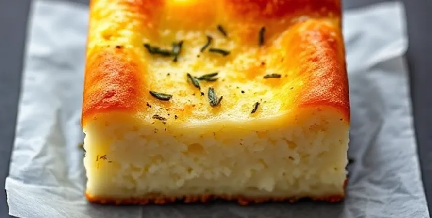 Cake salé à la ricotta et parmesan